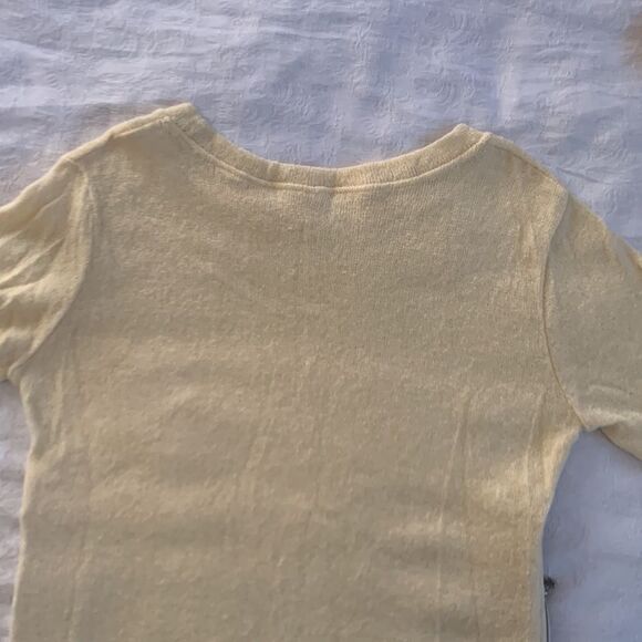 Women’s Sweater size S Cream Side Zipper - Picture 4 of 10
